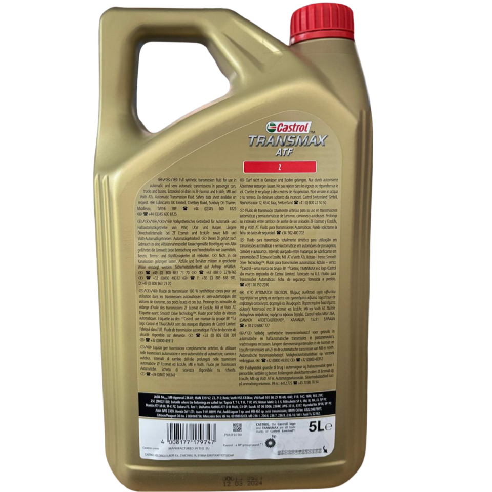CASTROL TRANSMAX ATV Z  5L