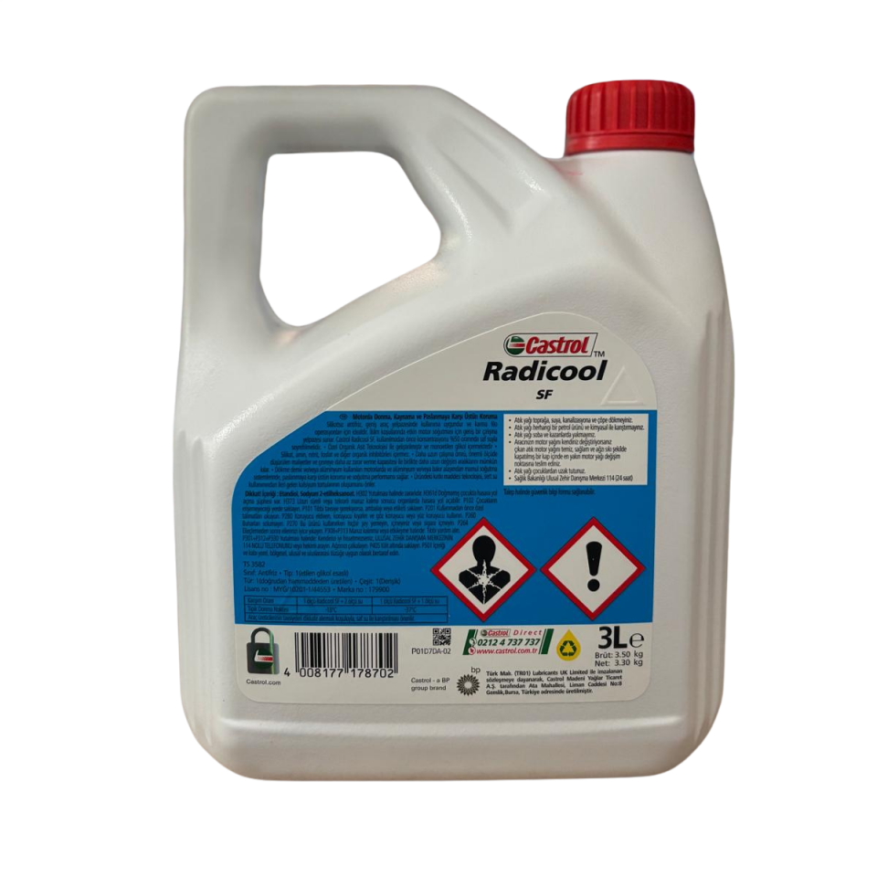 CASTROL RADICOOL SF (KIRMIZI) 3L