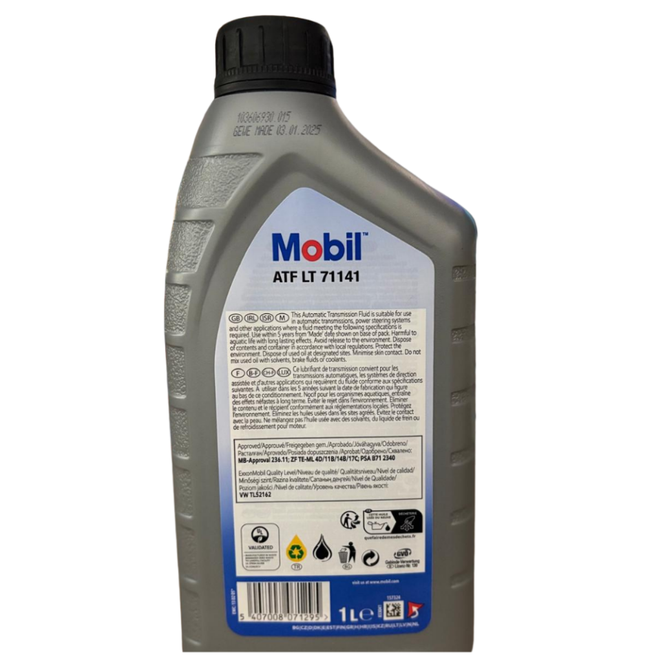 MOBİL1 TAM OTOMATİK ŞANZIMAN YAĞI 1L