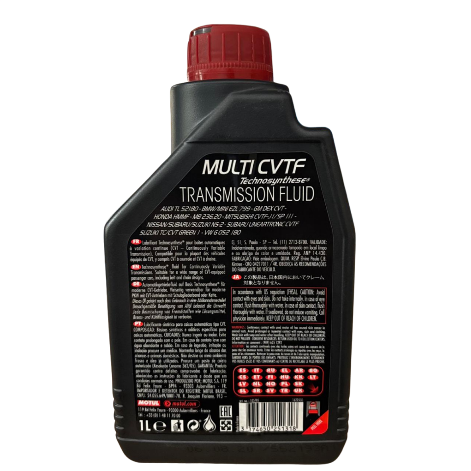 MOTUL MULTI CVTF (ŞANZIMAN YAĞI) 1L
