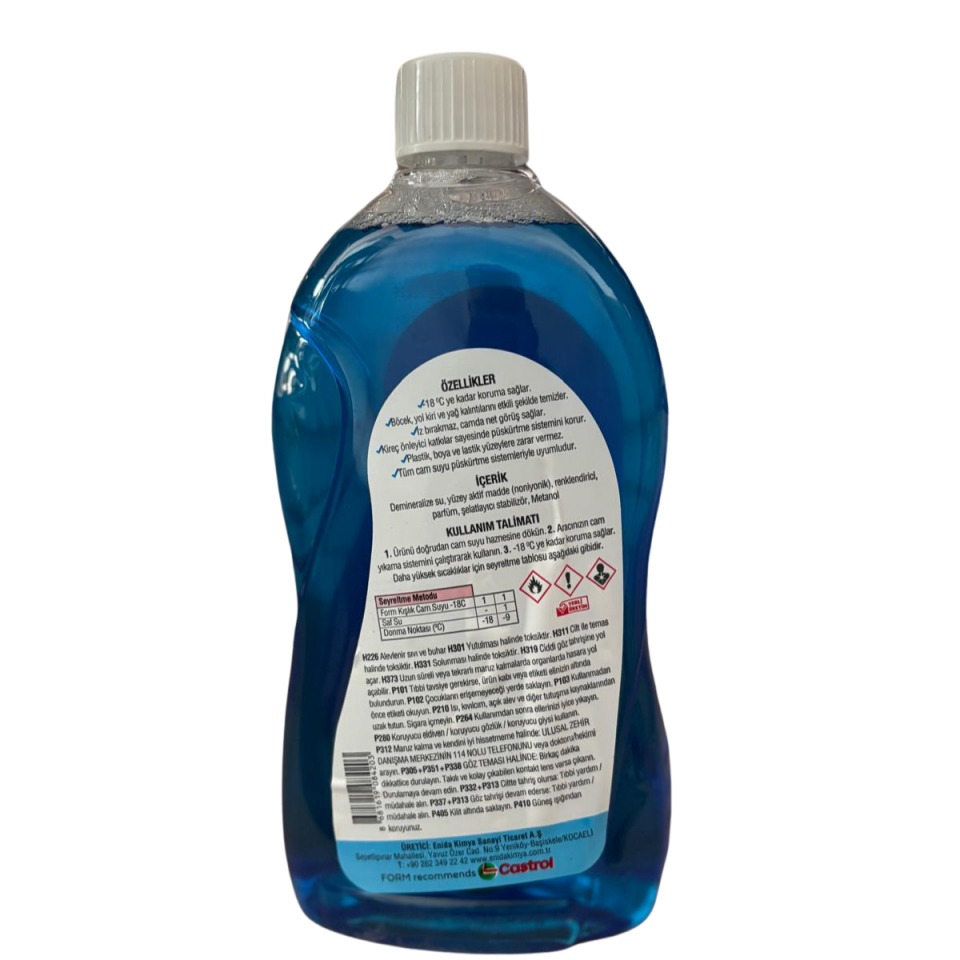 CASTROL KIŞLIK CAM SUYU